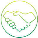 icon of hands shaking 