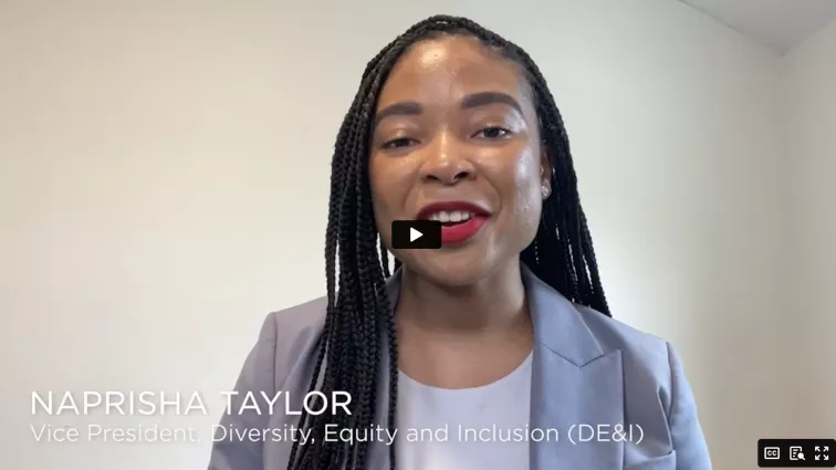 still of video of Naprisha Taylor